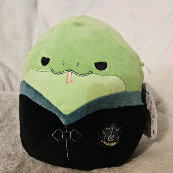 Squishmallows Harry Potter Slytherin Snake in Hogwarts Robe 8 Inch Plush New - Picture 1 of 6
